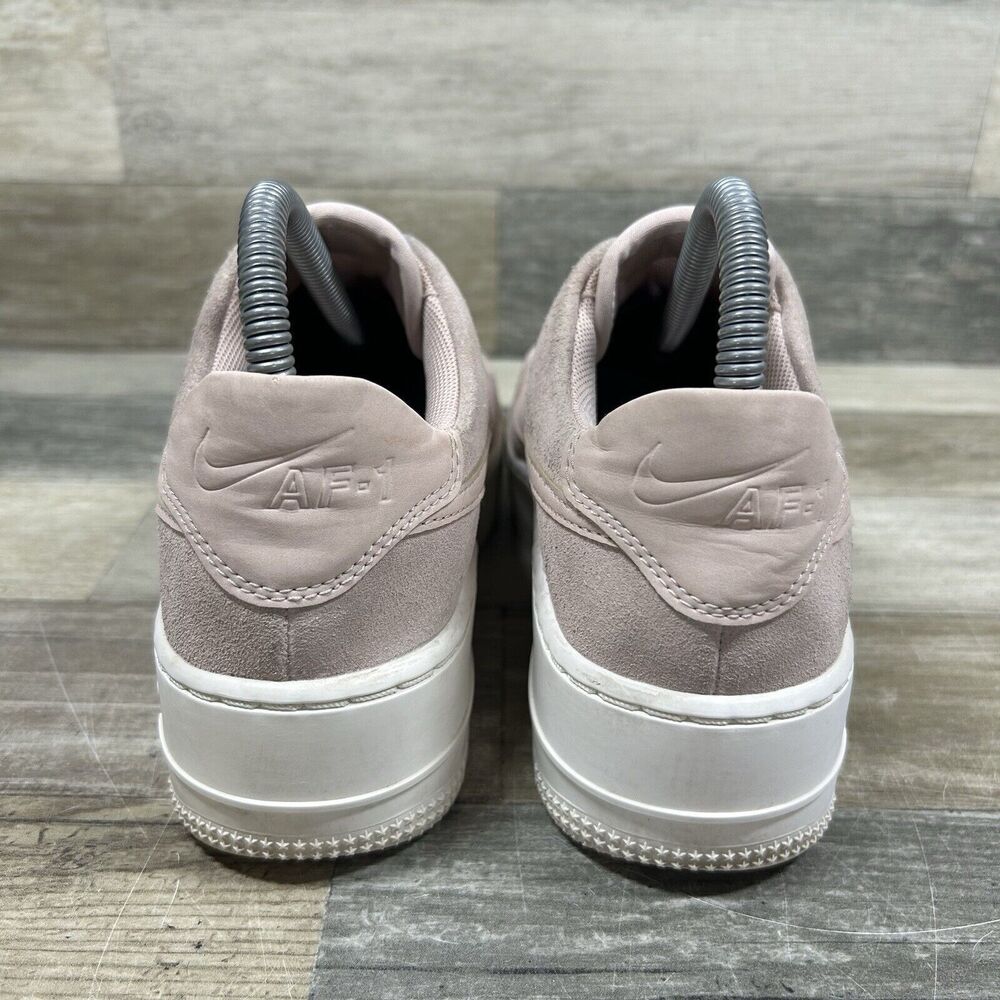 Nike Air Force 1 Shoes Women’s 7.5 Sage Partial Beige Suede Sneakers AR5339-201 - Picture 5 of 8